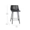 Flash Furniture 24" Black LeatherSoft Counter Stools, PK 2 CH-212069-24-BK-GG - alternate 5